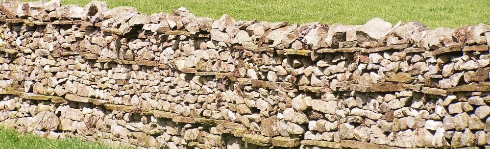 Photograph of Drystone walling, Gayle, North Yorkshire