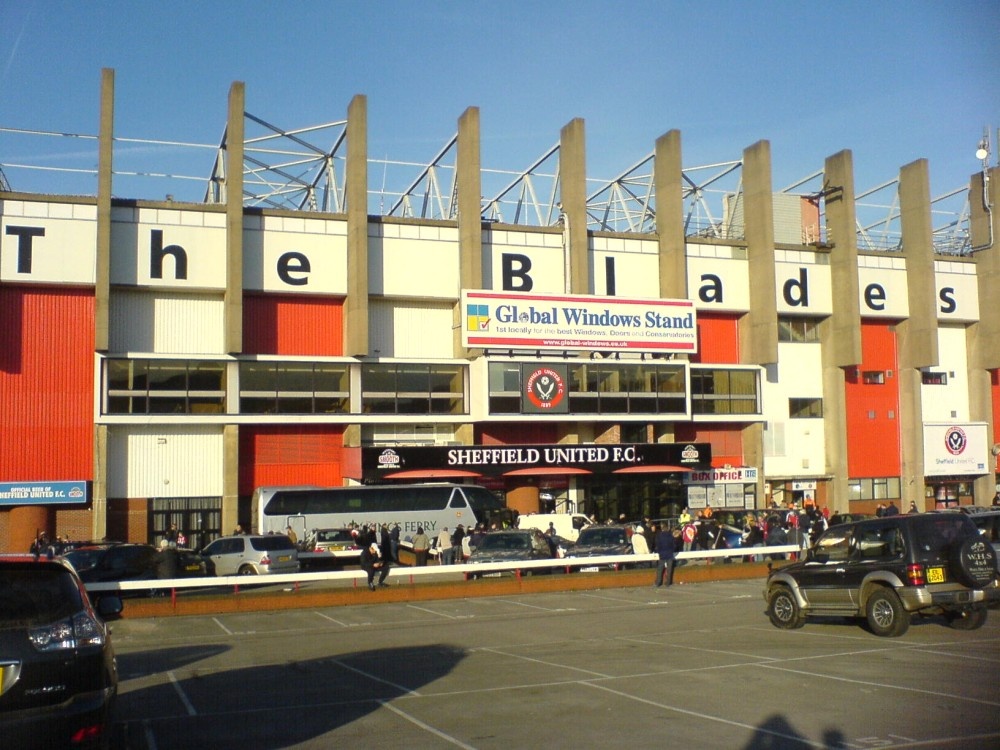 Bramall lane, Sheffield. Home of Sheffield United Football Club