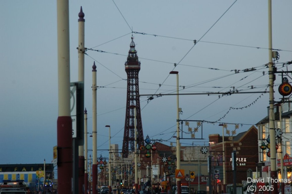 Picture of Blackpool Tower from over a mile away