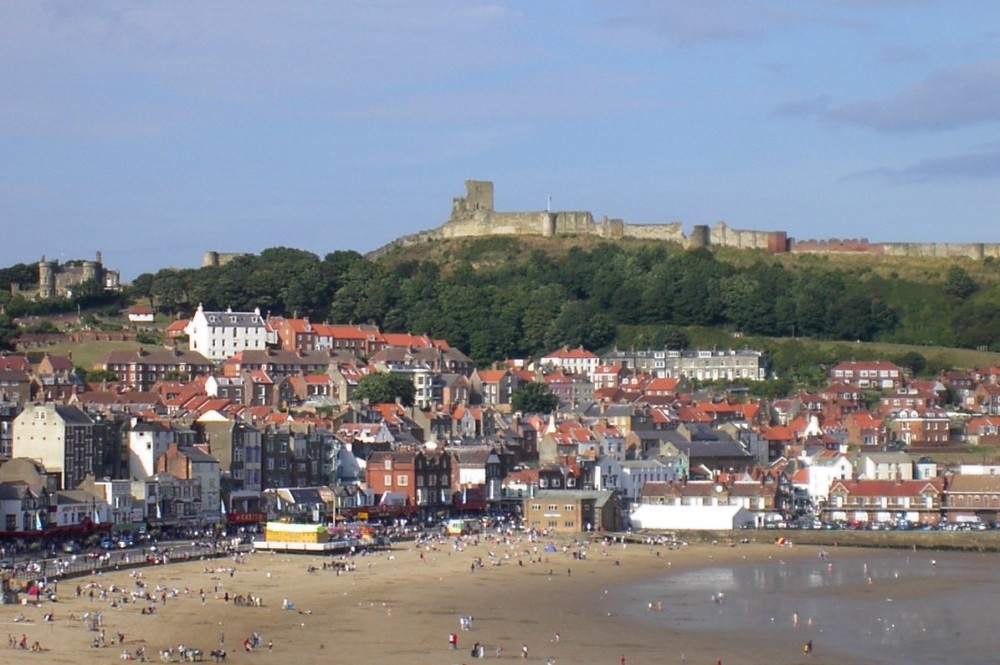 Scarborough, Yorkshire, Scarborough Castle and the South Bay