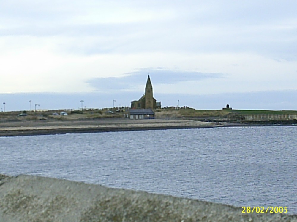 Photograph of St. Bartholemew's church, Newbiggin-by-the-Sea, Northumberland