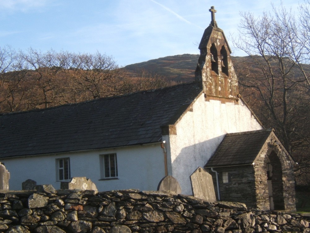 Photograph of Ulpha Church, Duddon valley.