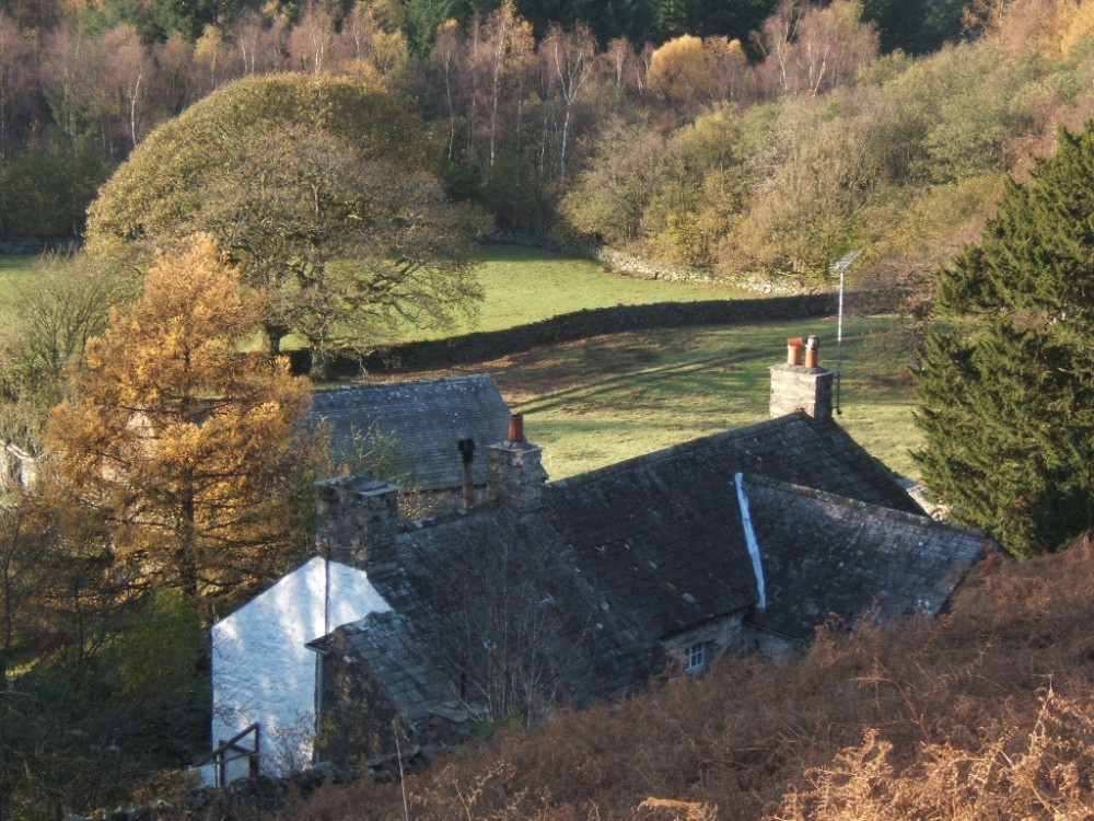 Farmstead tucked away in the Duddon valley, near Ulpha, Cumbria