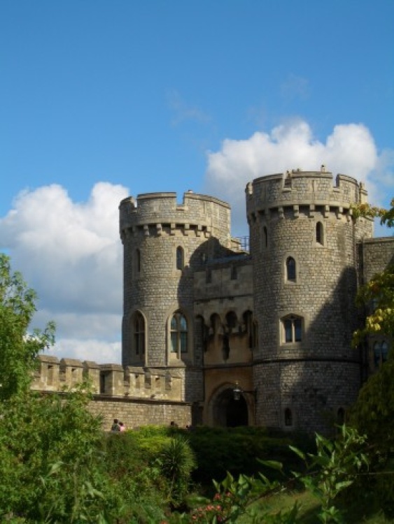 A portion of the grand castle, Windsor Castle