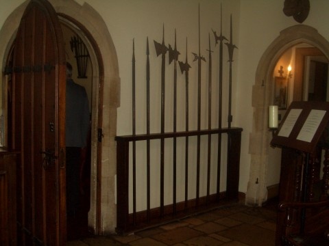 reception room, Amberley Castle photo by Robin Harper