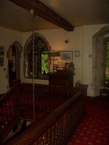 upstairs from reception, Amberley Castle
