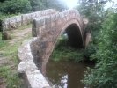 Beggars bridge in Glaisdale, North Yorkshire