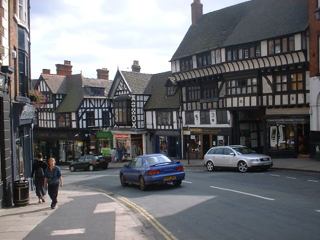 Wyle Cop, Shrewsbury, Shropshire