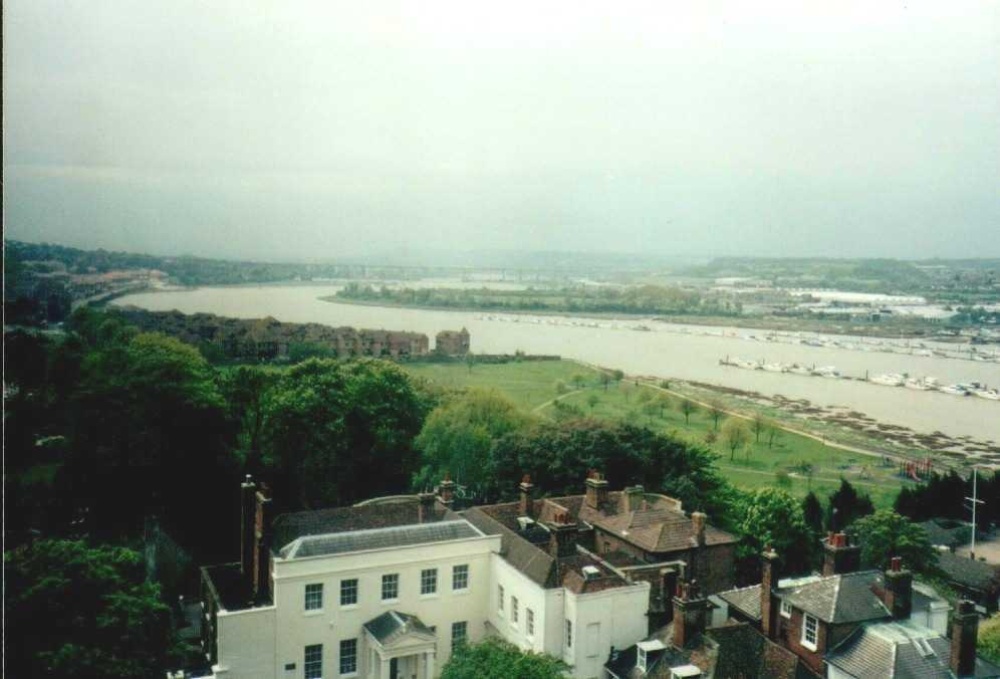 River Medway - view from Rochester Castle