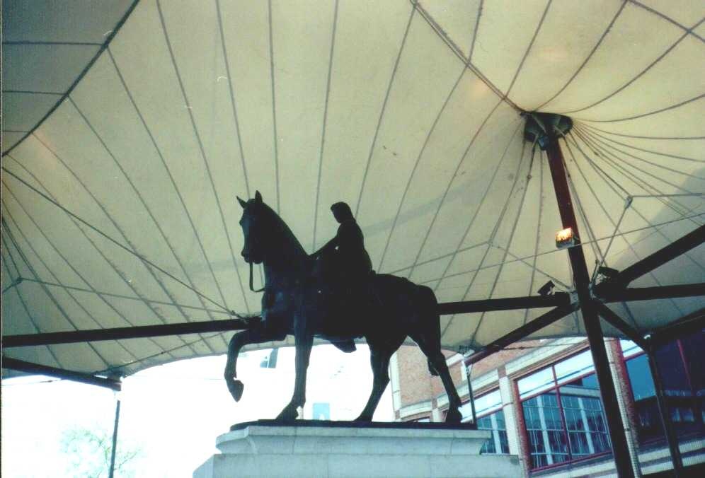 Lady Godiva Statue in Coventry