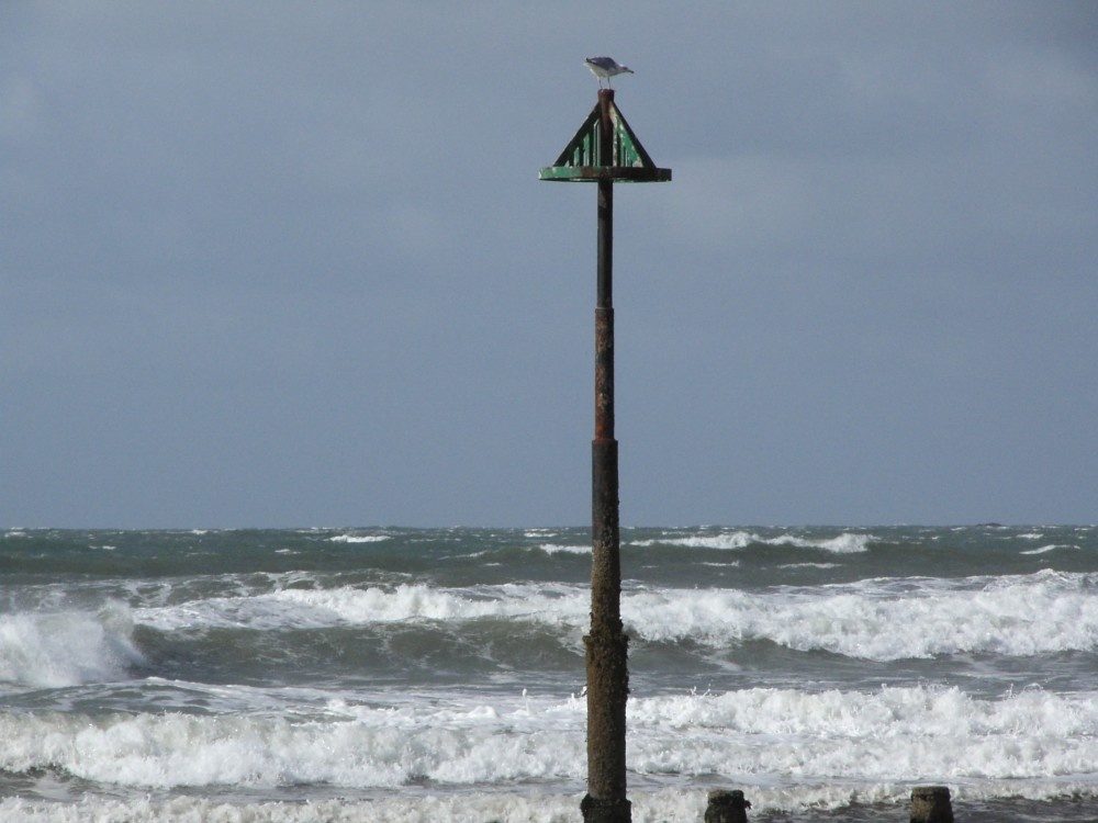 A birds view on a summers day, Tywyn 2005.