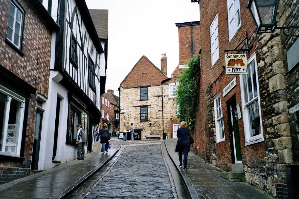 Steep Hill in Lincoln - June 2005