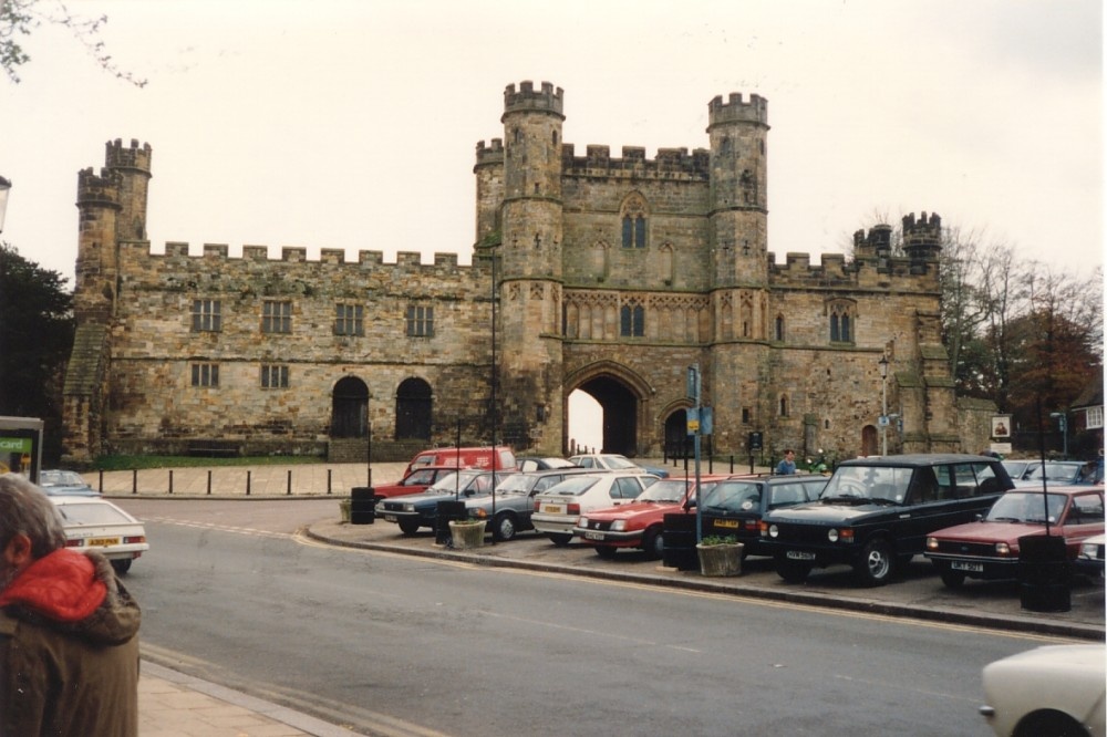 Taken on our trip to England in 1991