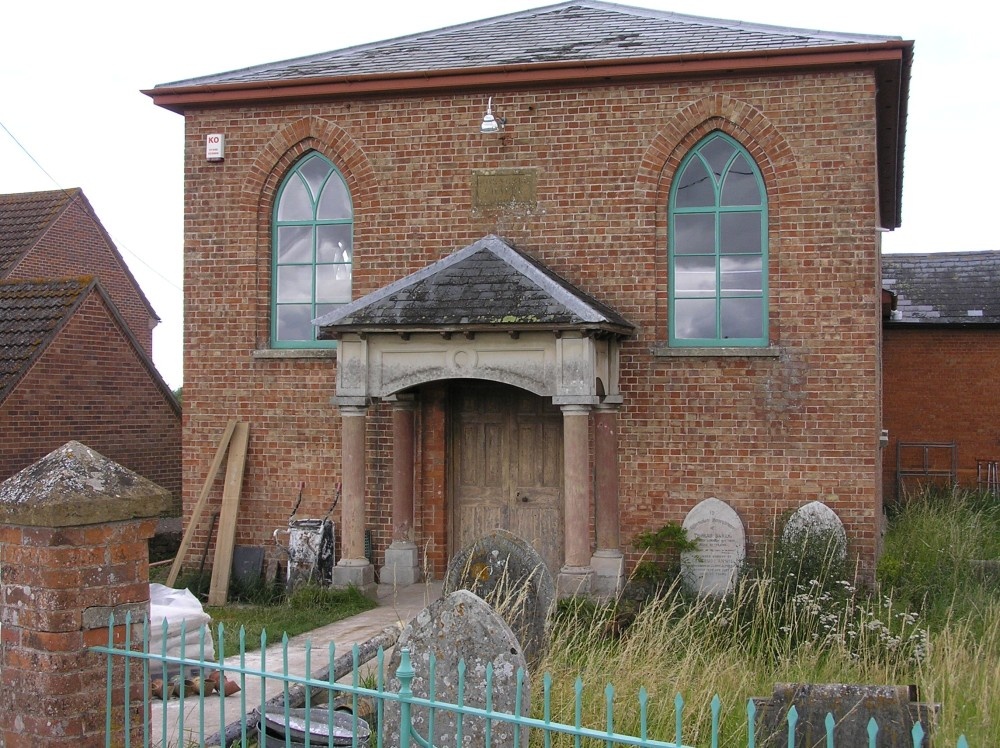 Burrow Bridge.The Ebenezer chapel built 1856