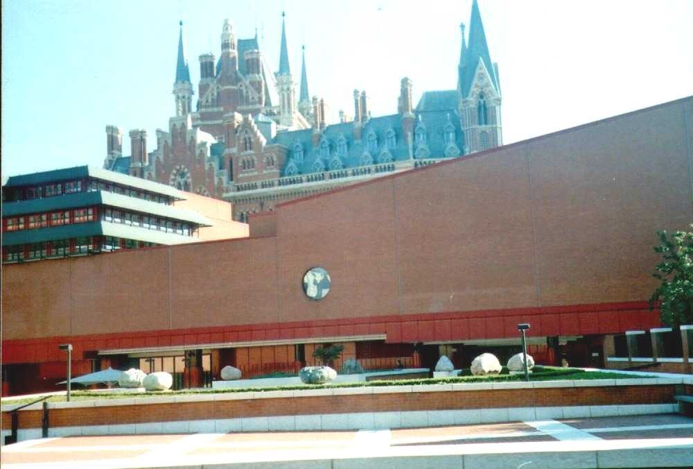 London, British Library and St Pancras Station - Sept 2002