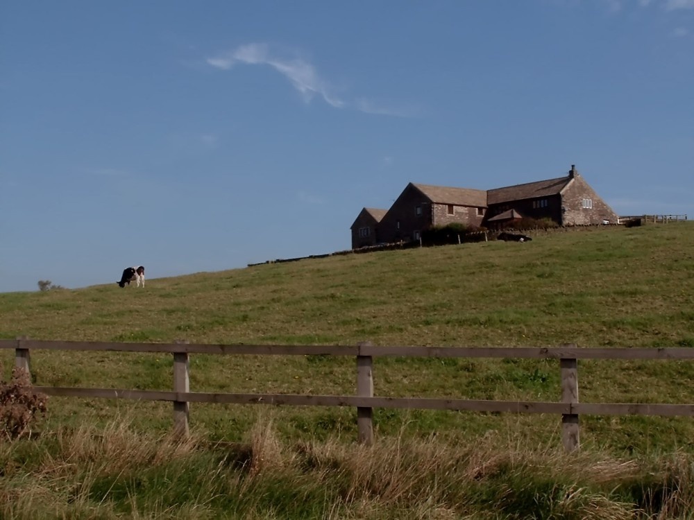 Photograph of Farmhouse opposite Hartshead Pike, Yorkshire