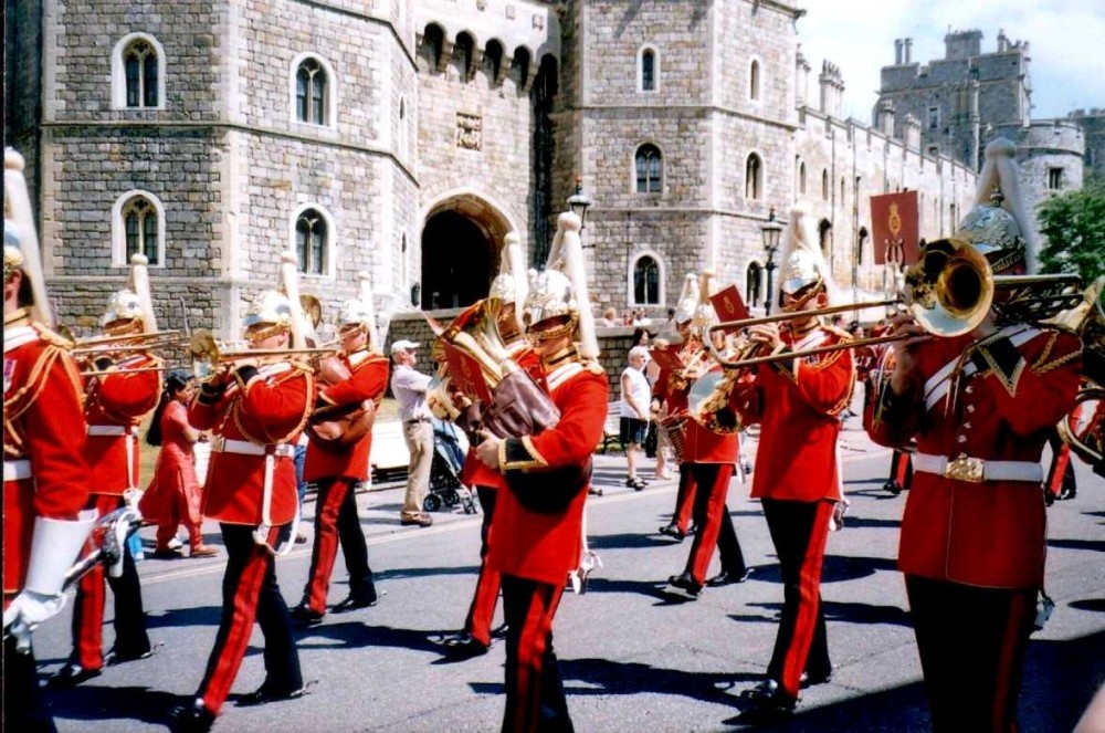 Changing of the Guard in Windsor Castle