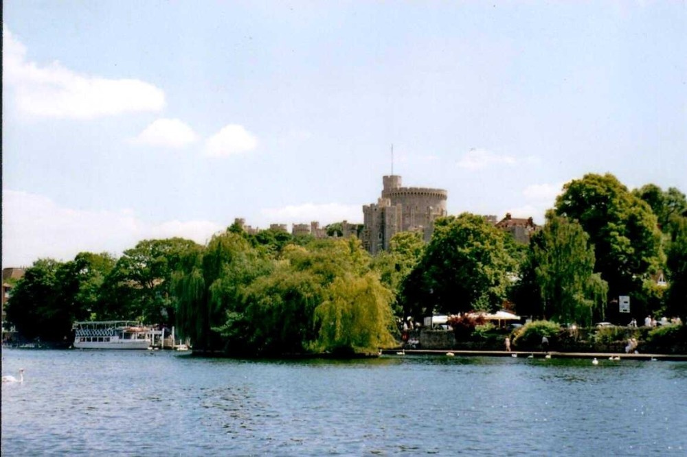 Windsor Castle - view from Thames