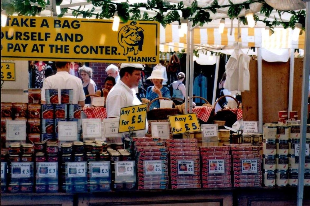 French Market in Windsor Central Station, June 2005