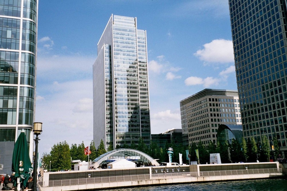 London - Docklands, Canary Wharf, June 2005 photo by Anna Chaleva