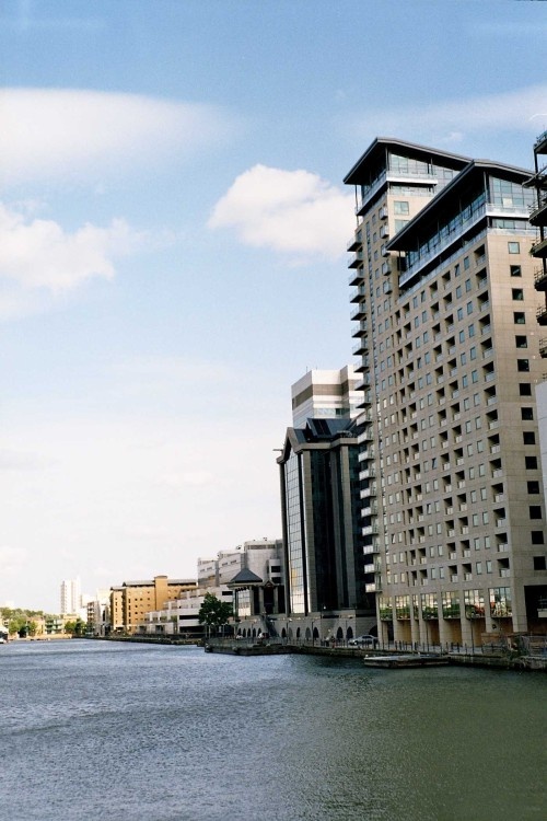 London - Docklands, South Dock, June 2005