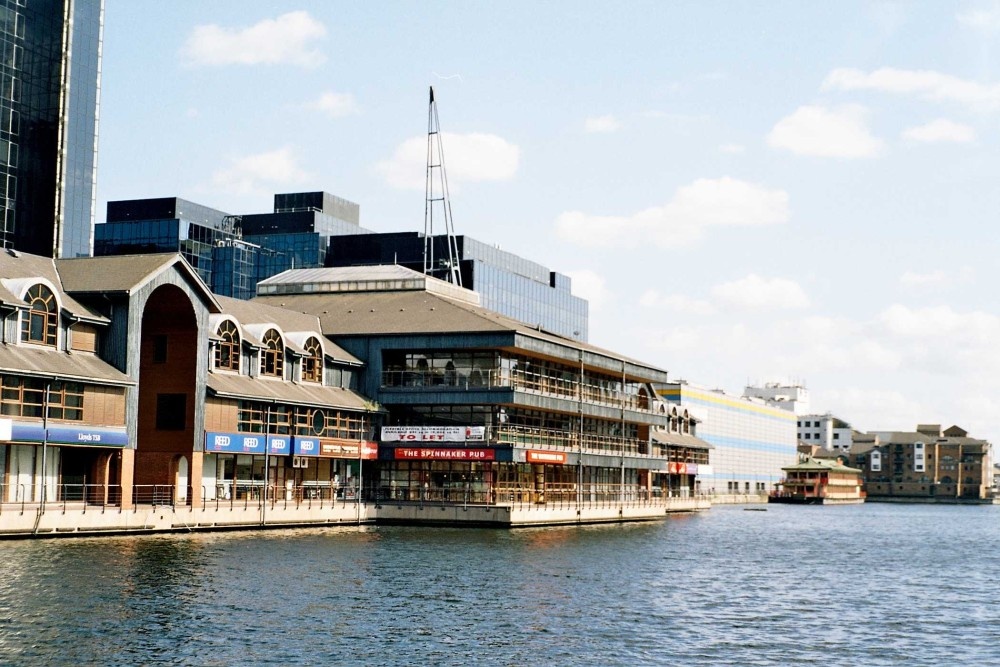 London - Docklands, South Dock, June 2005