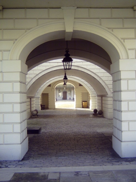 Roadway through Queen's House, Greenwich