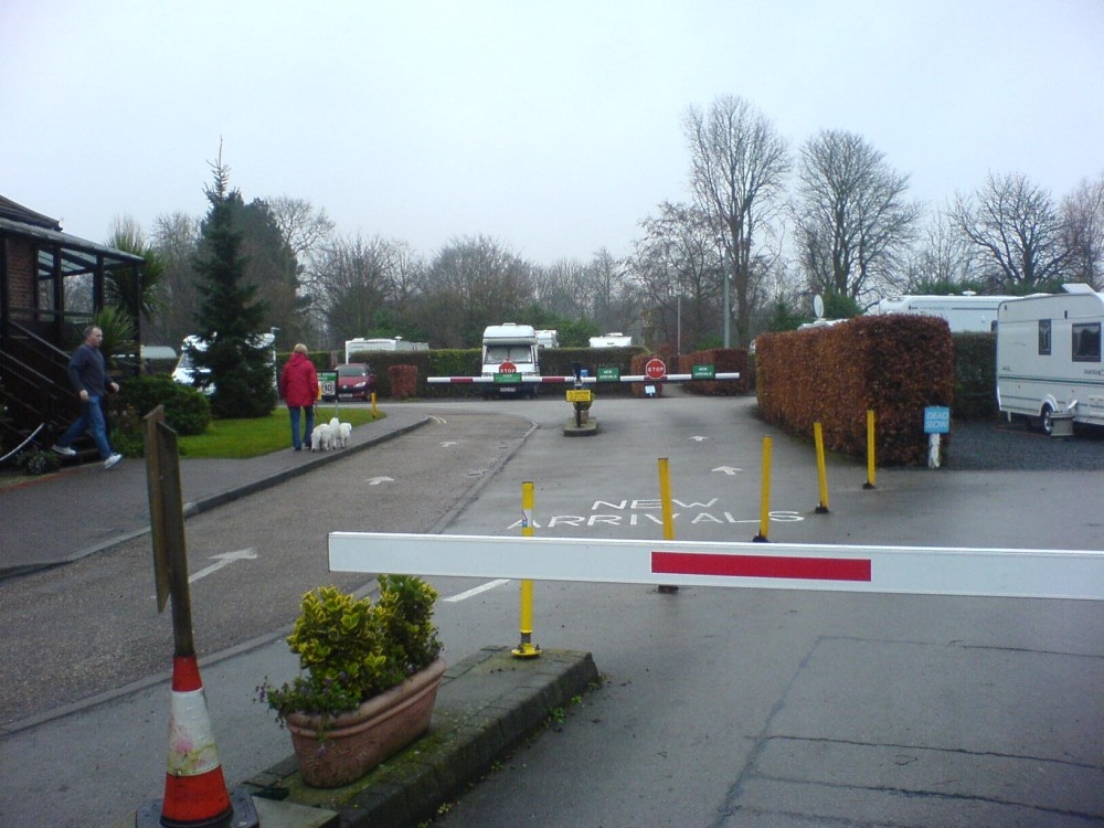 rowntree caravan club site, York