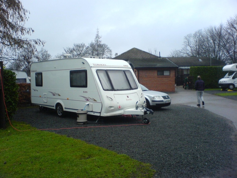 rowntree caravan club site, York