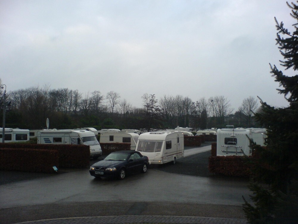 rowntree caravan club site, York