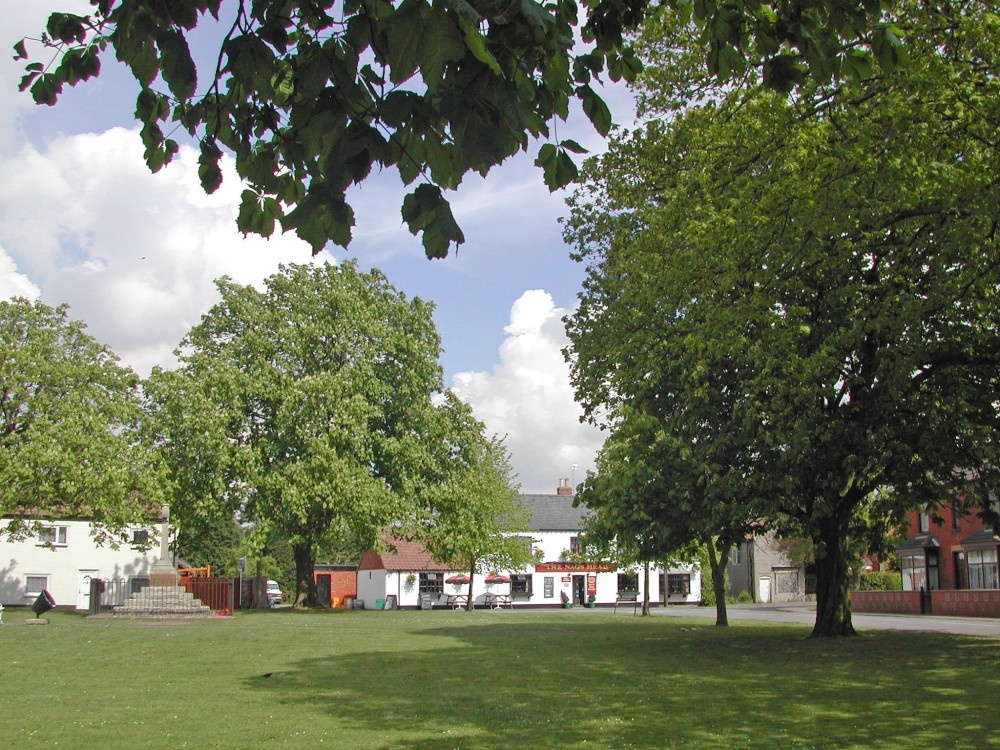 Photograph of The Nag's Head from Helpringham Village Green, Lincolnshire