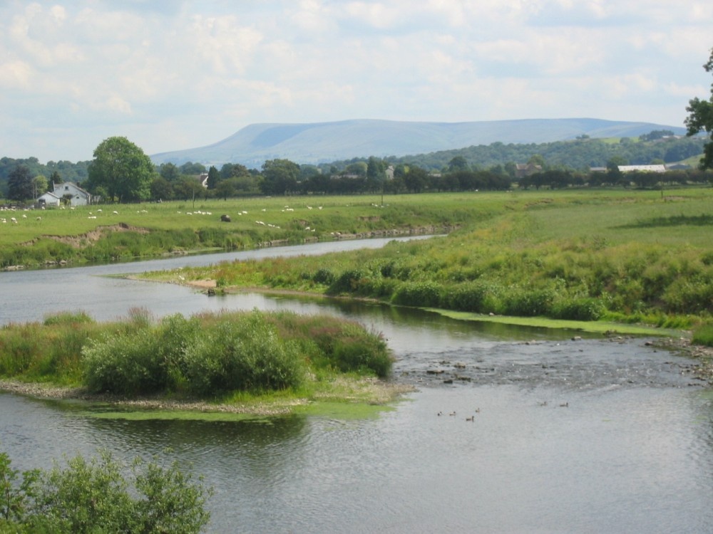 Pendle Hill from Ribchester