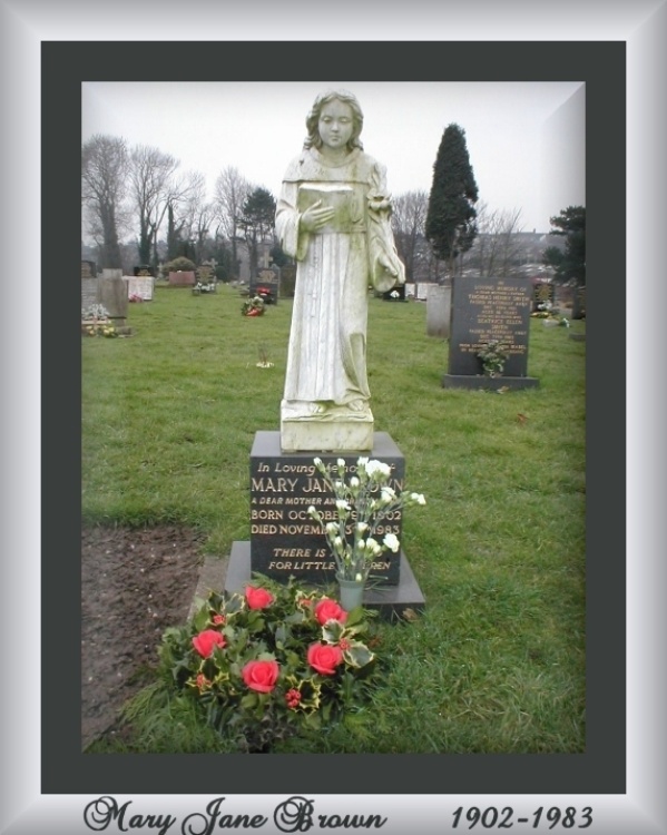 A cemetery in Ibstock in Leicestershire