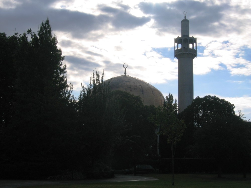 London central mosque from Regents Park, London photo by Fahad Alfahad . Kuwait
