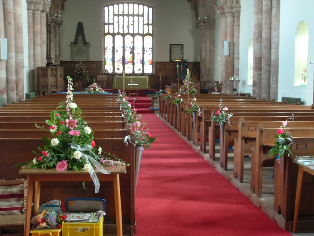 Photograph of Interior of Holme Cultram Abbey, Abbey Town, Cumbria.