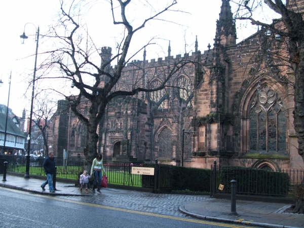 Chester Cathedral, December 2005