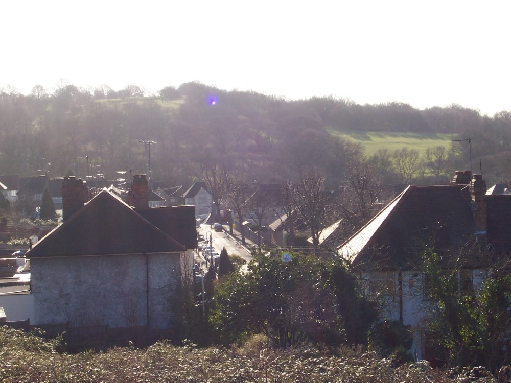 Whitton Ave West (looking towards Horsenden Hill) Sudbury, Middlesex