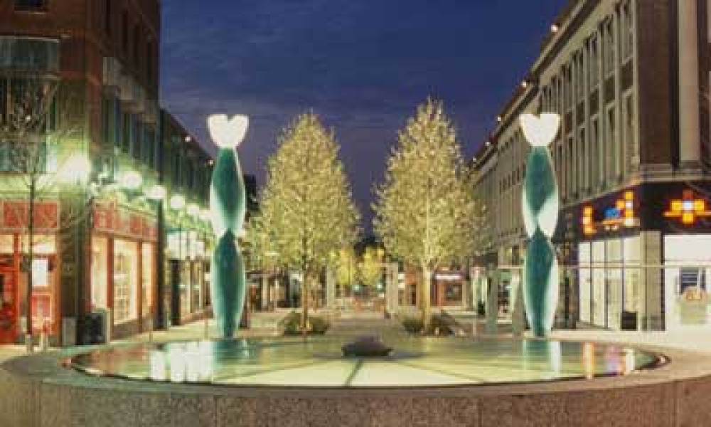 Photograph of Town Center Of Warrington, Cheshire