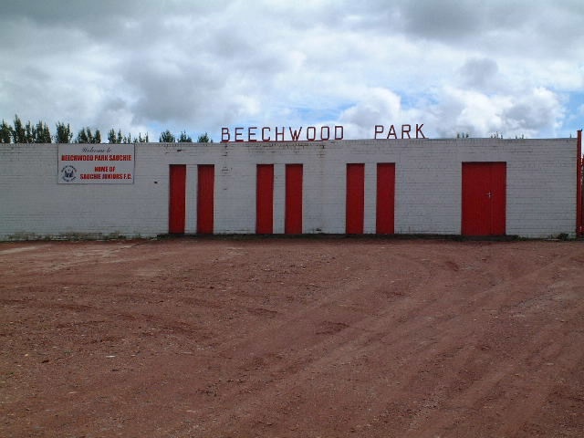 The Sauchie Juniors play football home games here