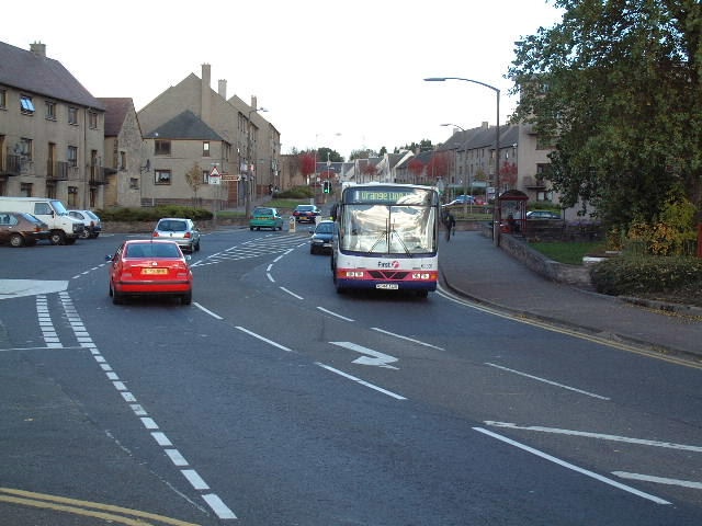 Another view of the Main Street - A908 - looking North, Sauchie, Clackmannanshire.