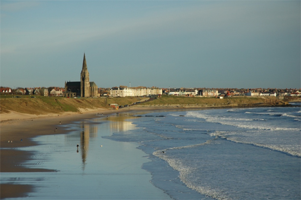 A view of Cullercoats in Tyne & Wear.