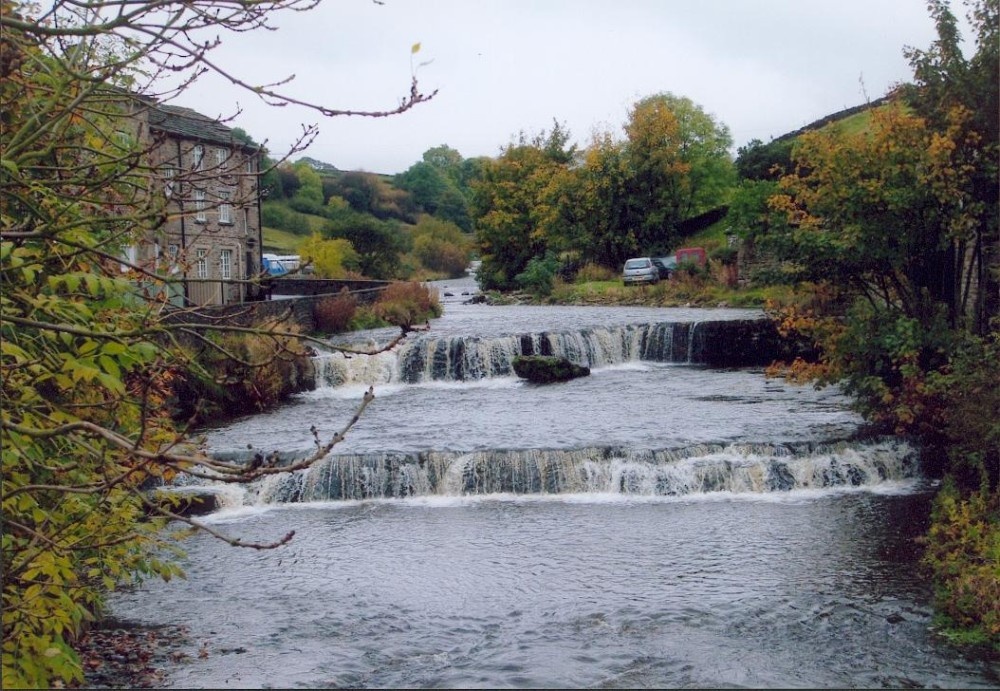 The waterfalls at Gayle, North Yorkshire