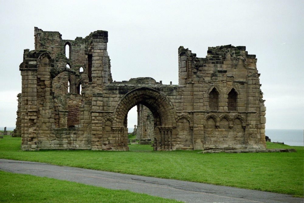 Tynemouth Castle in England photo by Sharon A. Farmer