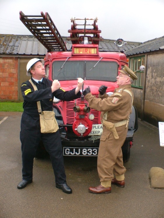 Eden Camp, Malton, North Yorkshire,(living history),.