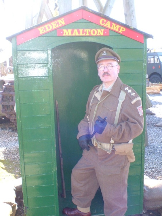 Eden Camp, Malton, North Yorkshire,(living history),.
