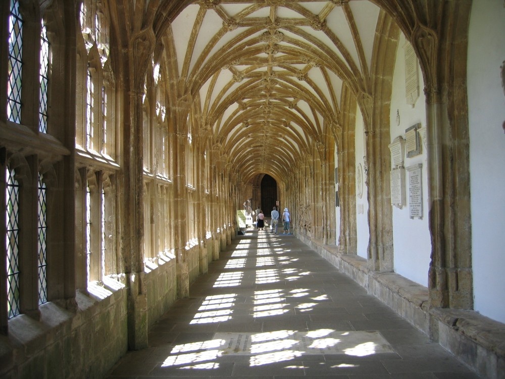 The Cloisters, Wells Cathedral, Somerset.
