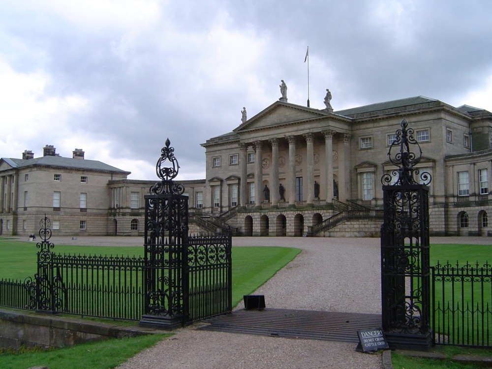 Photograph of Kedleston Hall, Derby (front view)
