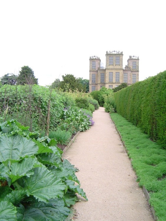 Hardwick Hall, Derbyshire and gardens