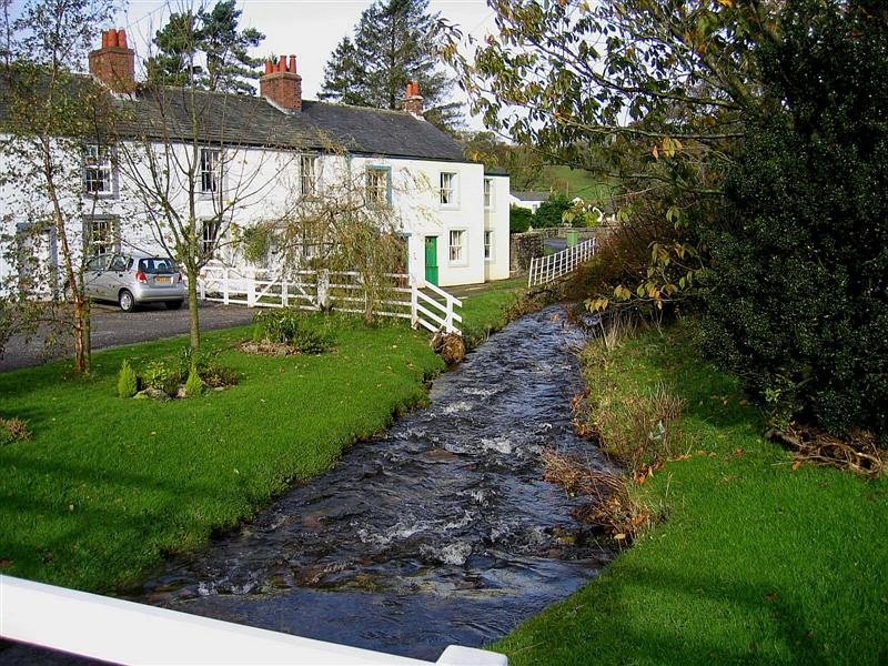 Photograph of The pretty village of Caldbeck.  Taken Nov 05 using Canon Powershot S50