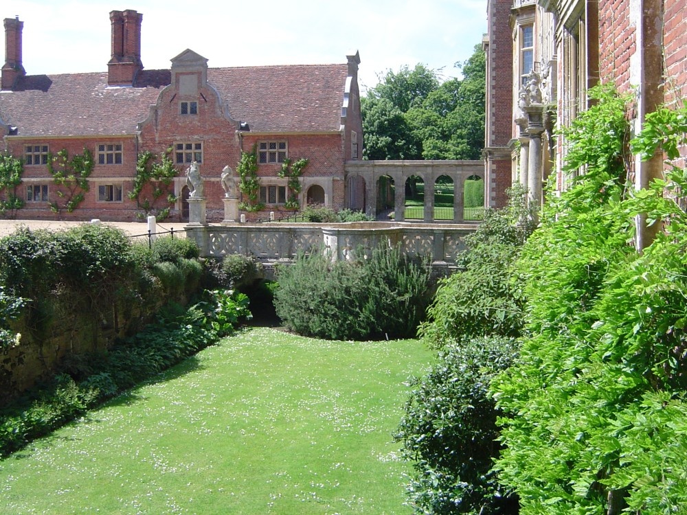 Main entrance, Blickling Hall, Near Aylsham, Norfolk